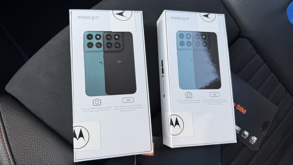 Smartfon Motorola moto g77 8/256GB 6,78" 120Hz 108Mpix Brązowy