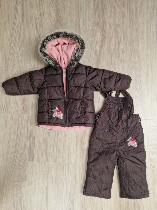 Kombinezon zimowy dla dziewczynki 2 latka