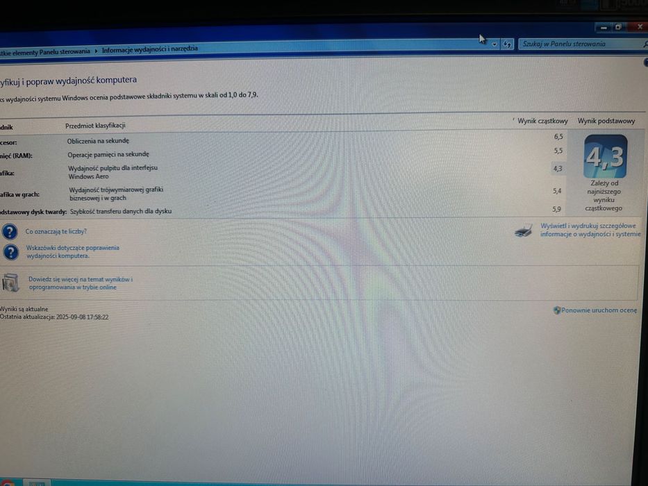 Monitor+komputer stacjonarny+mysz+klawiatura