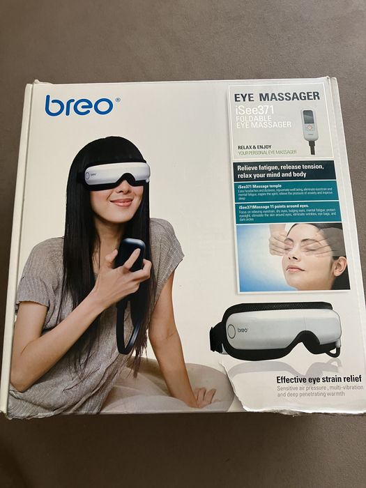 Breo Eye Massager iSee371 masażer oczu skroni Lampa Lecznicza Nowy