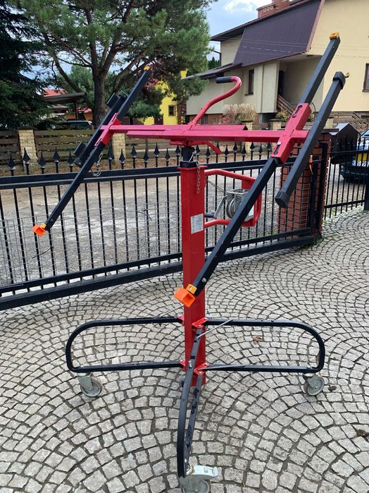 Podnośnik płyt GK gipsowych kartonowych Składany Levpano Płyty Winda