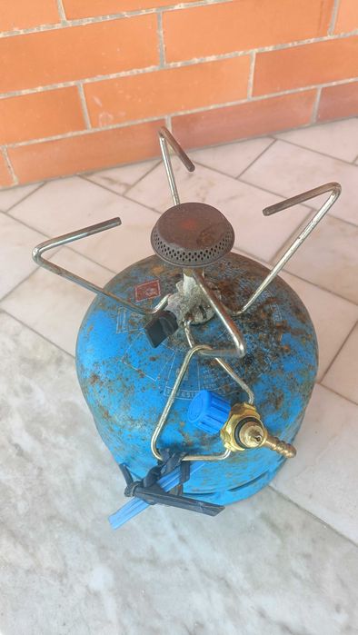 Campingaz, botija + 2 fogões