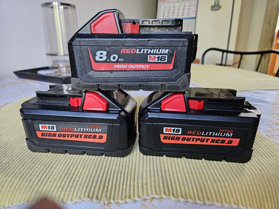 Akumulator bateria Milwaukee M18   15.0Ah 12.0Ah