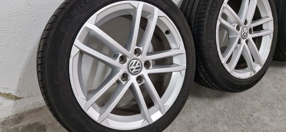 Jantes VW Golf 7 GTD com Pneus