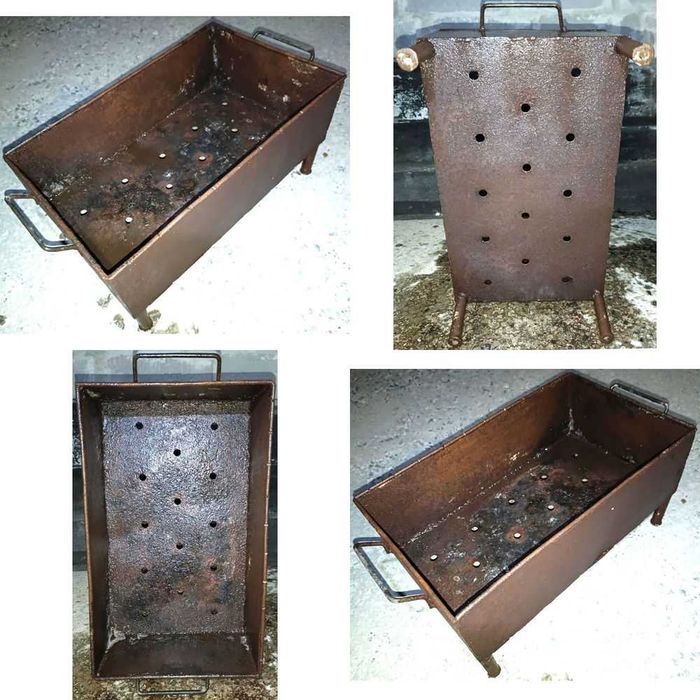 Мангал в рабочем состоянии. Самовывоз!