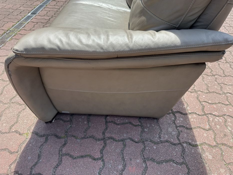 Sofa skorzana - transport