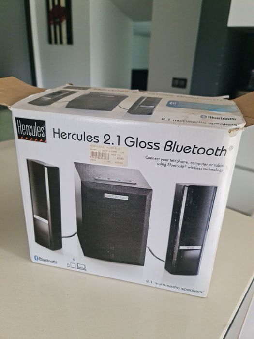Sistema som 2.1 Bluetooth
