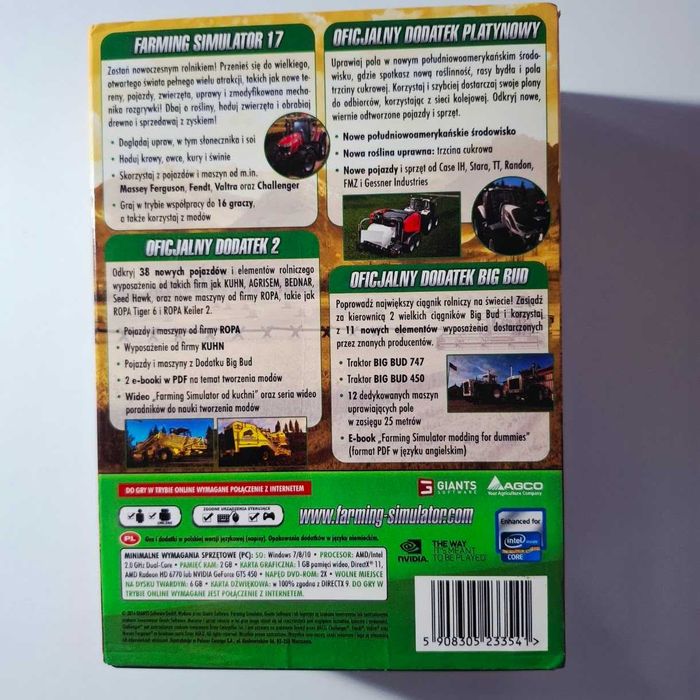 Farming Simulator 2017 Pakiet Rolnika