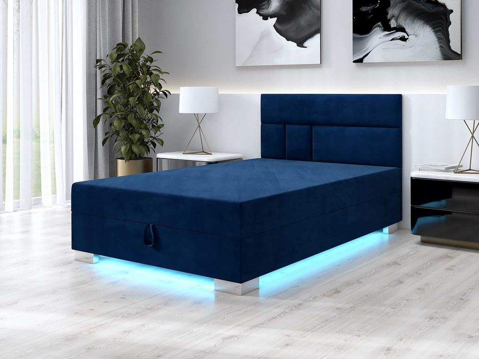 Kanapa jednoosobowa Tapczan z Materacem Łóżko pojedyncze Sofa Wersalka