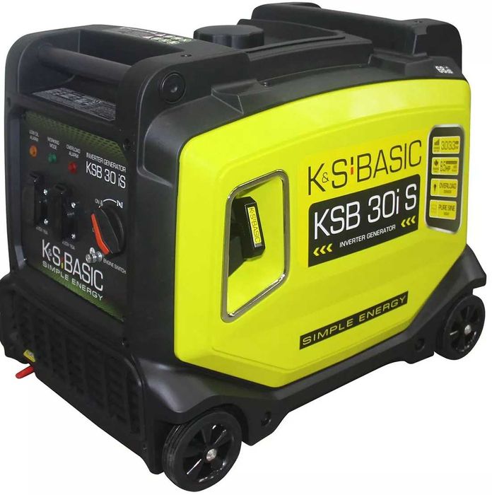 Инверторный бензиновый генератор K&S BASIC KSB 30i S