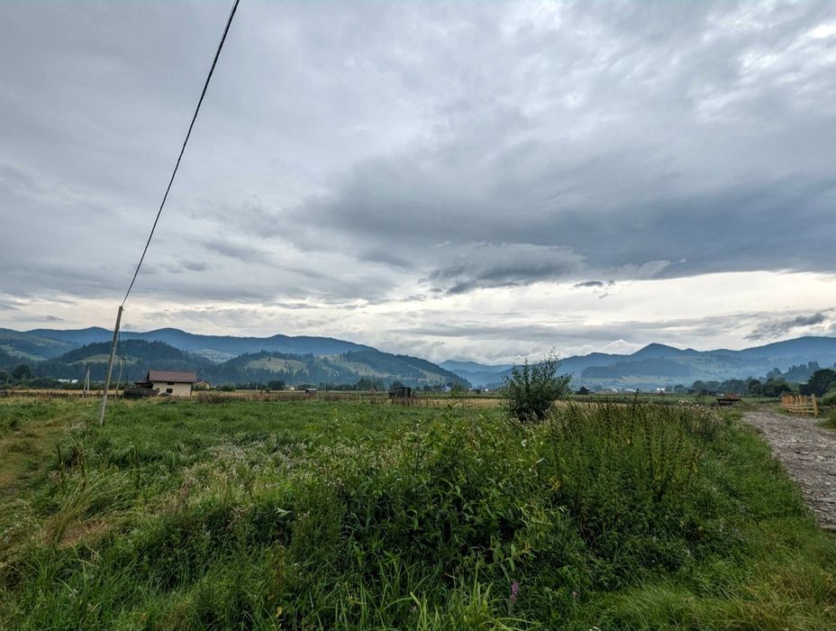 Продам земельну ділянку вашої мрії, краєвиди на гори та місце сили