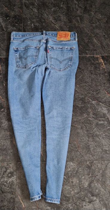 Jeansy damskie proste klasyk blue denim W29L30 LEVIS lEVI'S 512