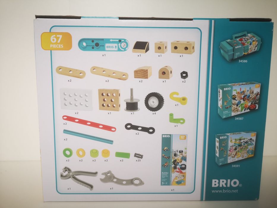 Brio Builder Zestaw z silnikiem