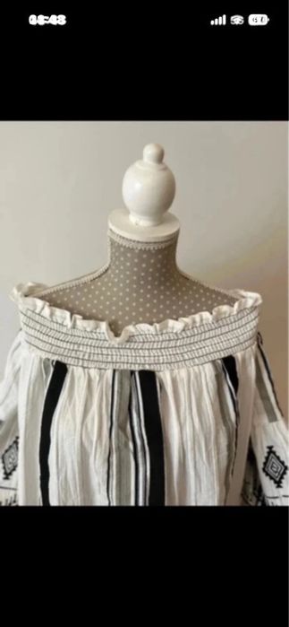 Túnica/Vestido de Ombros Norah