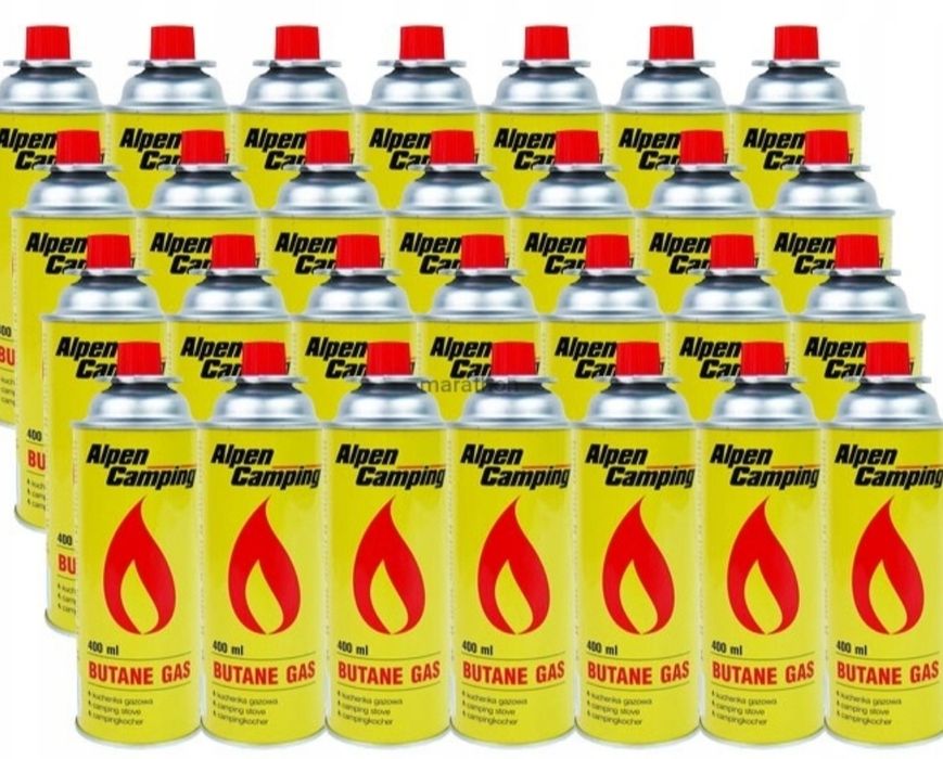 Kartusze do kuchenki, gaz