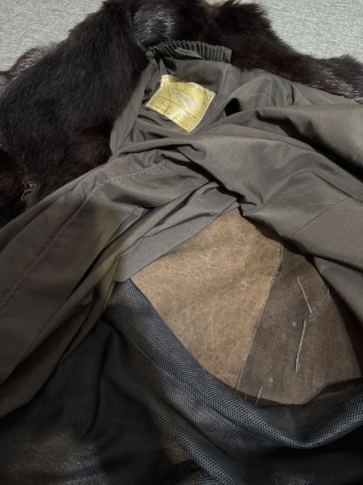 Норкова шуба Saga mink