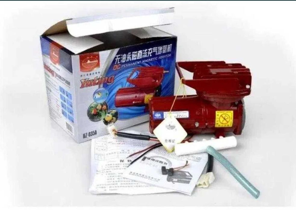 Компресор SunSun HZ-035A;HZ-60;HZ-100; HZ-120 для перевозки рыбы 12V