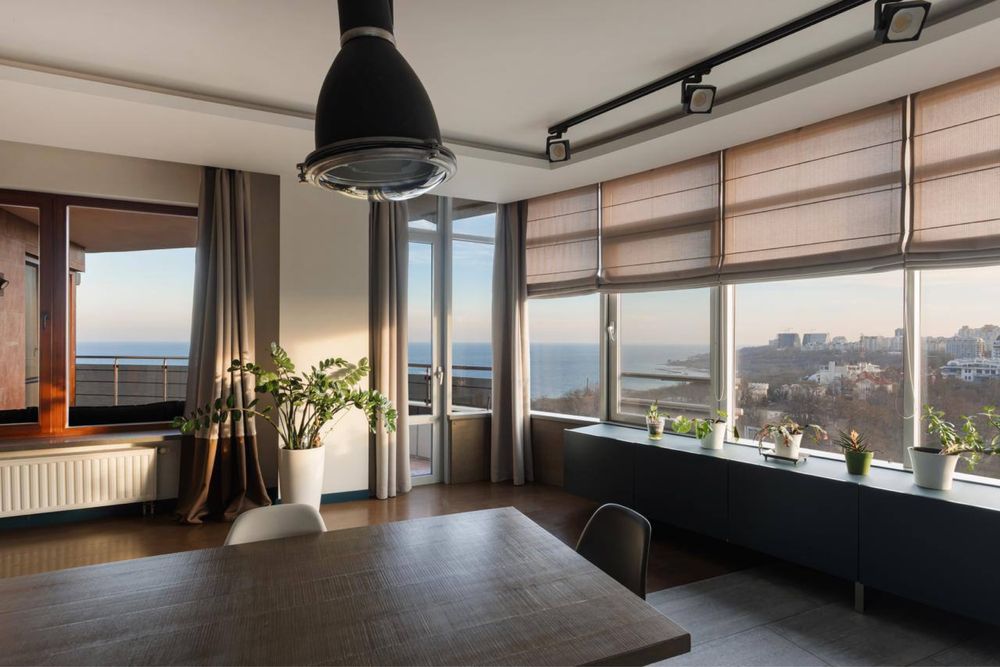 ТЕРРАСА! Прямой Вид на Море! 3х ком ЖК Ланжерон