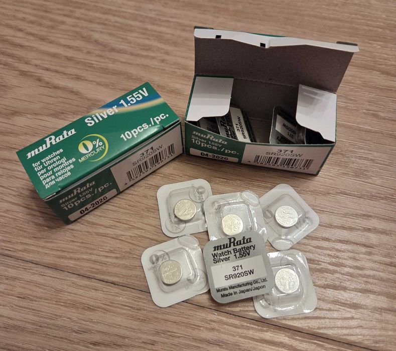 Pack Pilhas SR920SW muRata Silver 1.55V