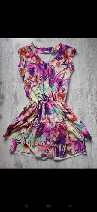 Kolorowa sukienka