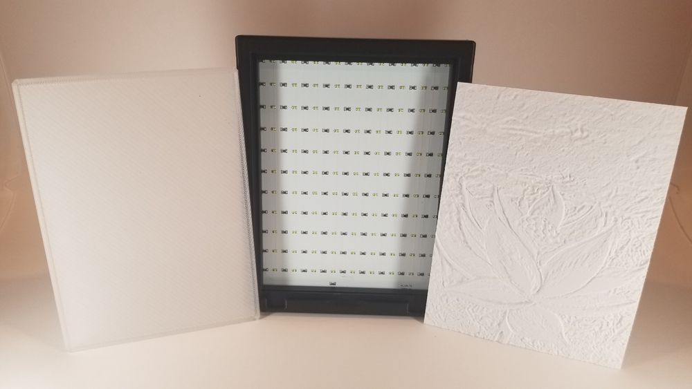 Moldura Lithophane Personalizada Iluminada