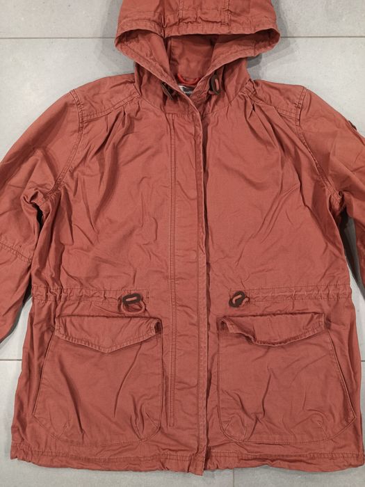 Kurtka parka damska Timberland roz. M bordowa wiosenna