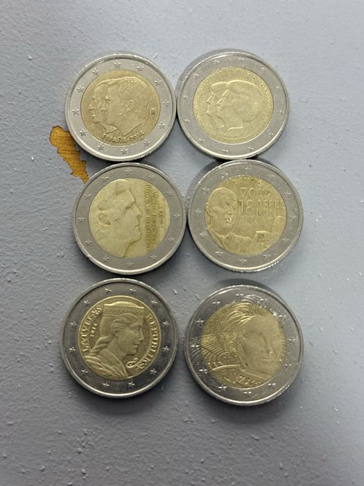 Moedas de 2€ comemorativas