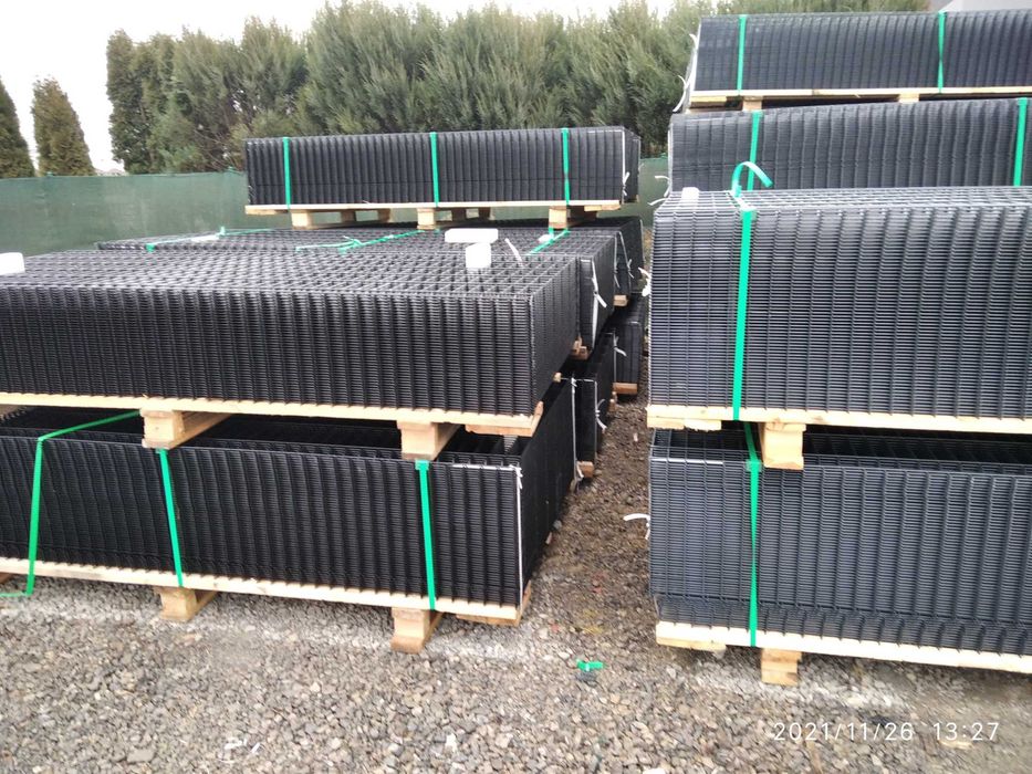 Panele ogrodzeniowe,  123 cm fi 4mm PROMOCJA