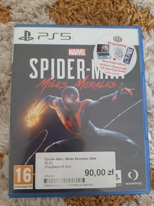 Gra spider - Man Miles Morales