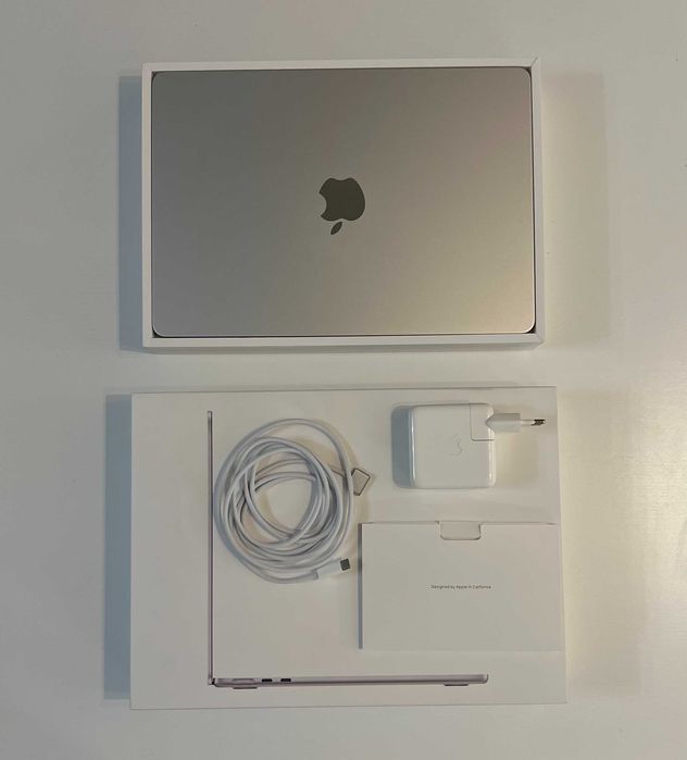 MacBook Air M3 13” 16GB RAM 512GB 75 cykli Apple jak nowy