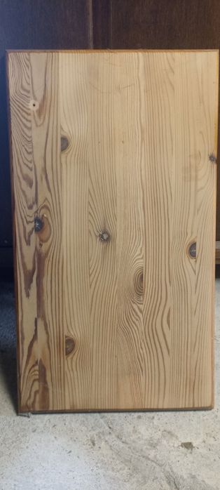 Szafka narożna wisząca sosnowa