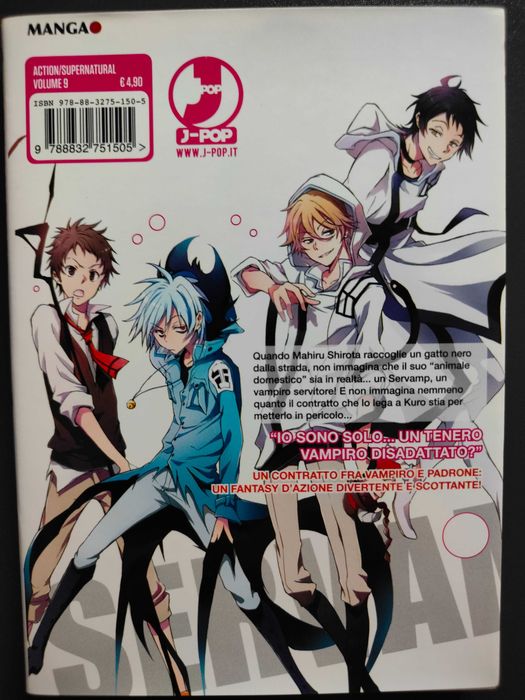 Servamp - Vol. 9 de Tanaka Strike