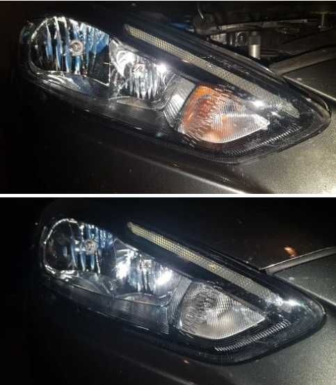 Kit conjunto para polir acrílico de óticas, farol, restaurar o brilho