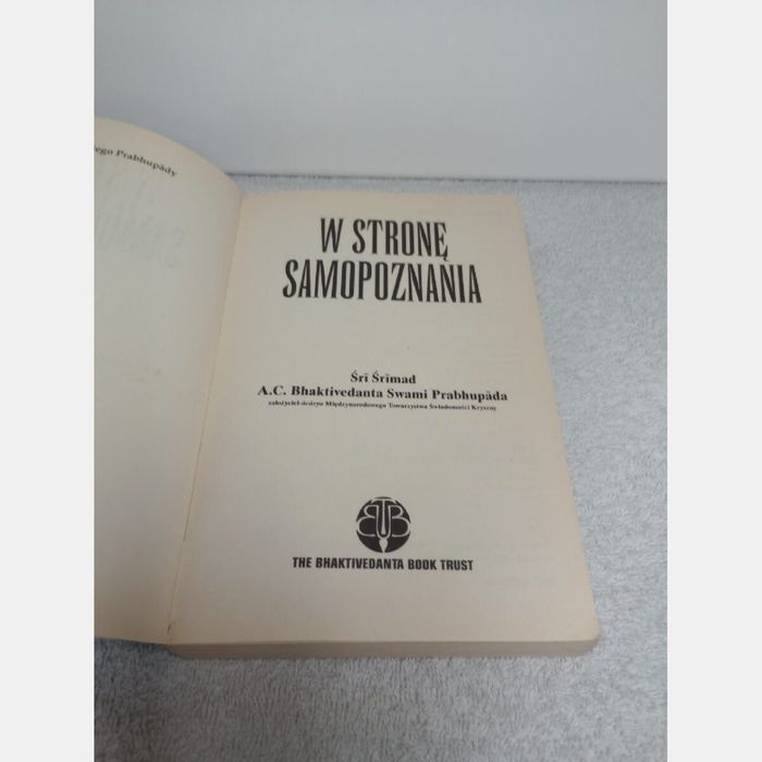 W stronę samopoznania. Śri Śrimad