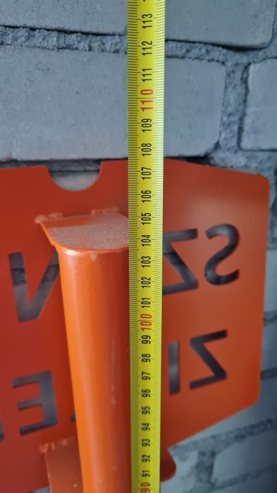 Solidny PANCERNY znak szanuj zieleń