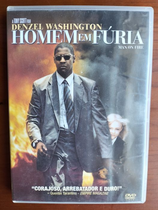 DVD Homem em Fúria/Man on Fire (Denzel Washington)
