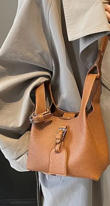 Torebka damska na ramię brąz