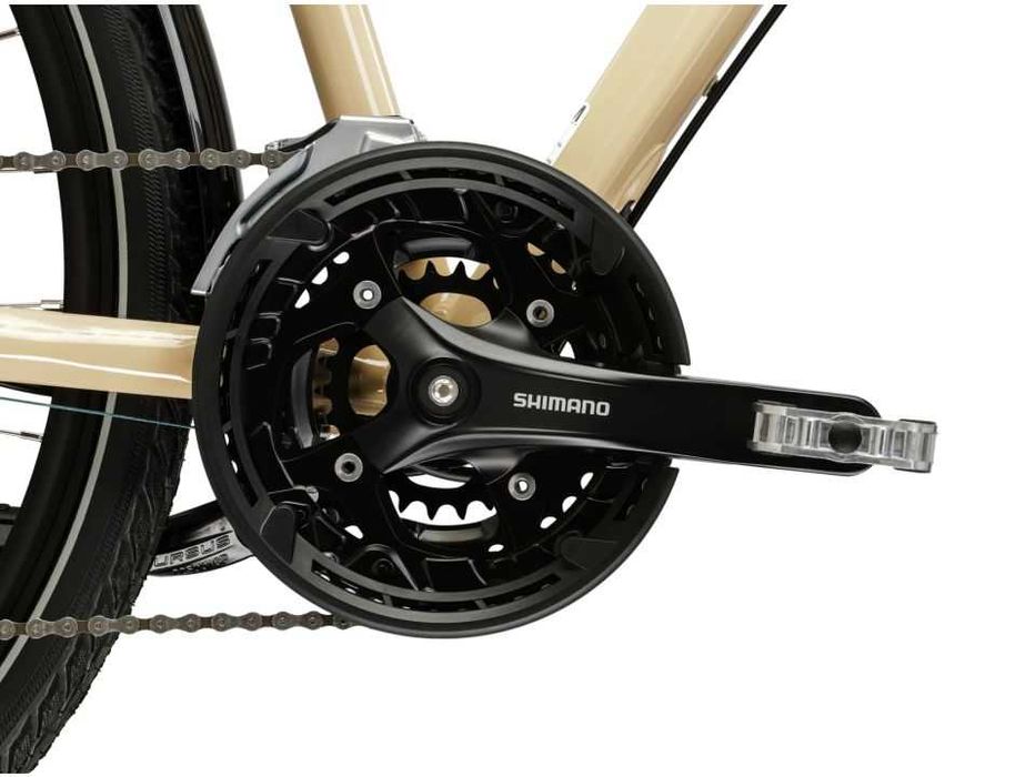 Kross Trans 8.0 Damski 17” 28” Kremowy