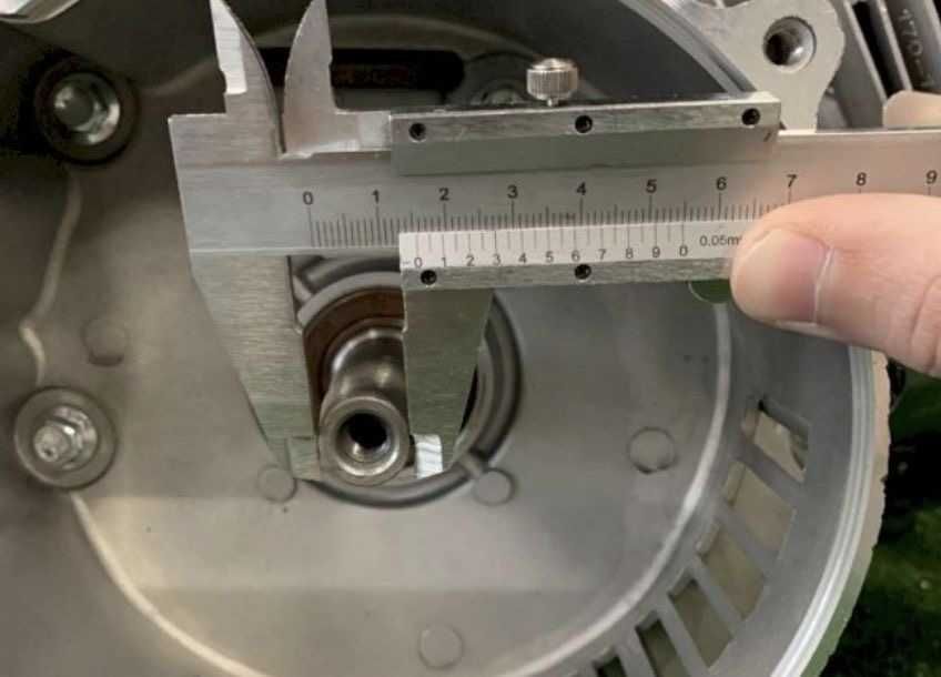 Двигун в зборі для генератора 168F 7HP (короткий, довгий конус)