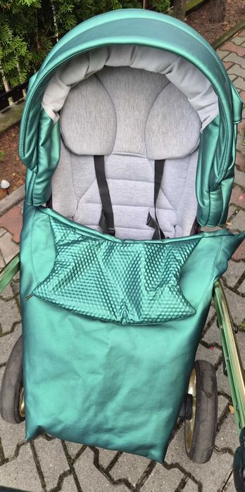 Wózek JUNAMA diamond fluo zielony