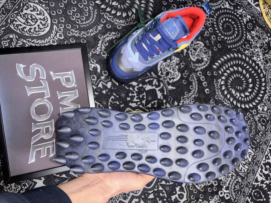 Off White Odsy - 1000 Blue / офф вайт одси 1000 43