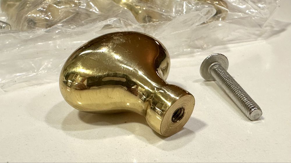 puxadores retro dourado (maciço)