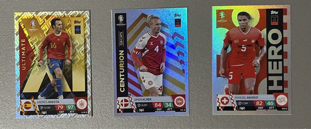 Cartas Match Attax Euro 2024