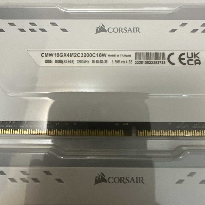 corsair vengeance rgb pro ddr4 ram 16gb(2x8gb) 3200mhz cl16