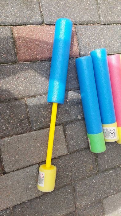 Zabawka działo wodne piankowe 29 cm 13 sztuk