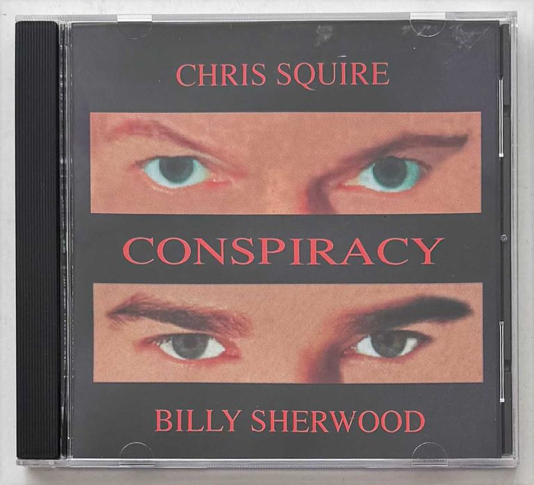 CD_Chris Squire e Billy Sherwood, Conspiracy. Muito estimado, como novo.