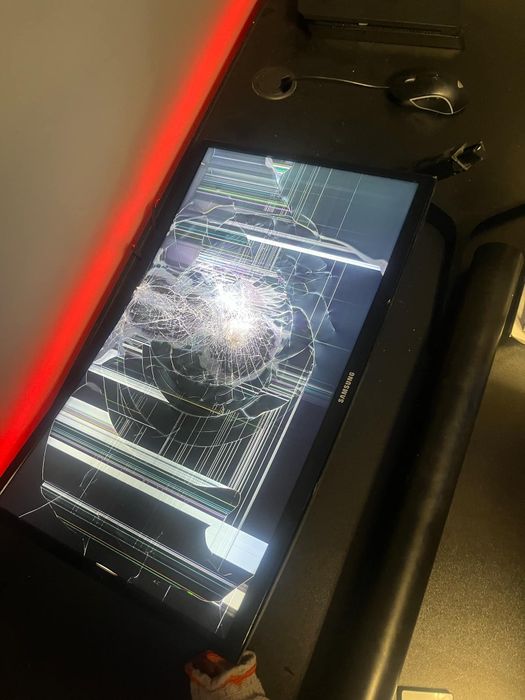 Monitor samsung 24" zakrzywiany