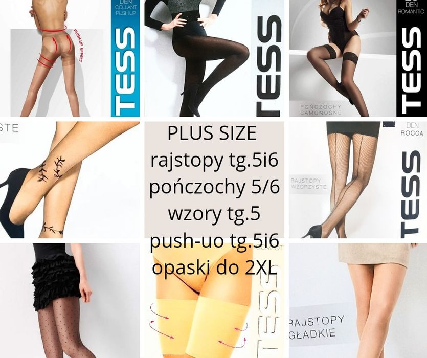 Rajstopy 20 den Push-up rozmiar 6