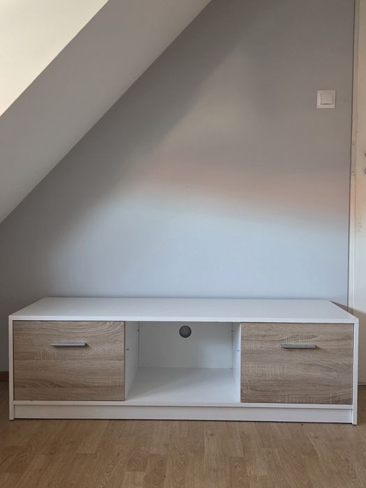 Szafka RTV Black Red White