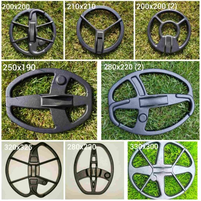 Корпуса для катушок (датчиків) металошукачів